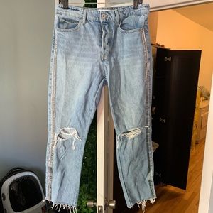 zara basic 1975 denim jeans women size 8
